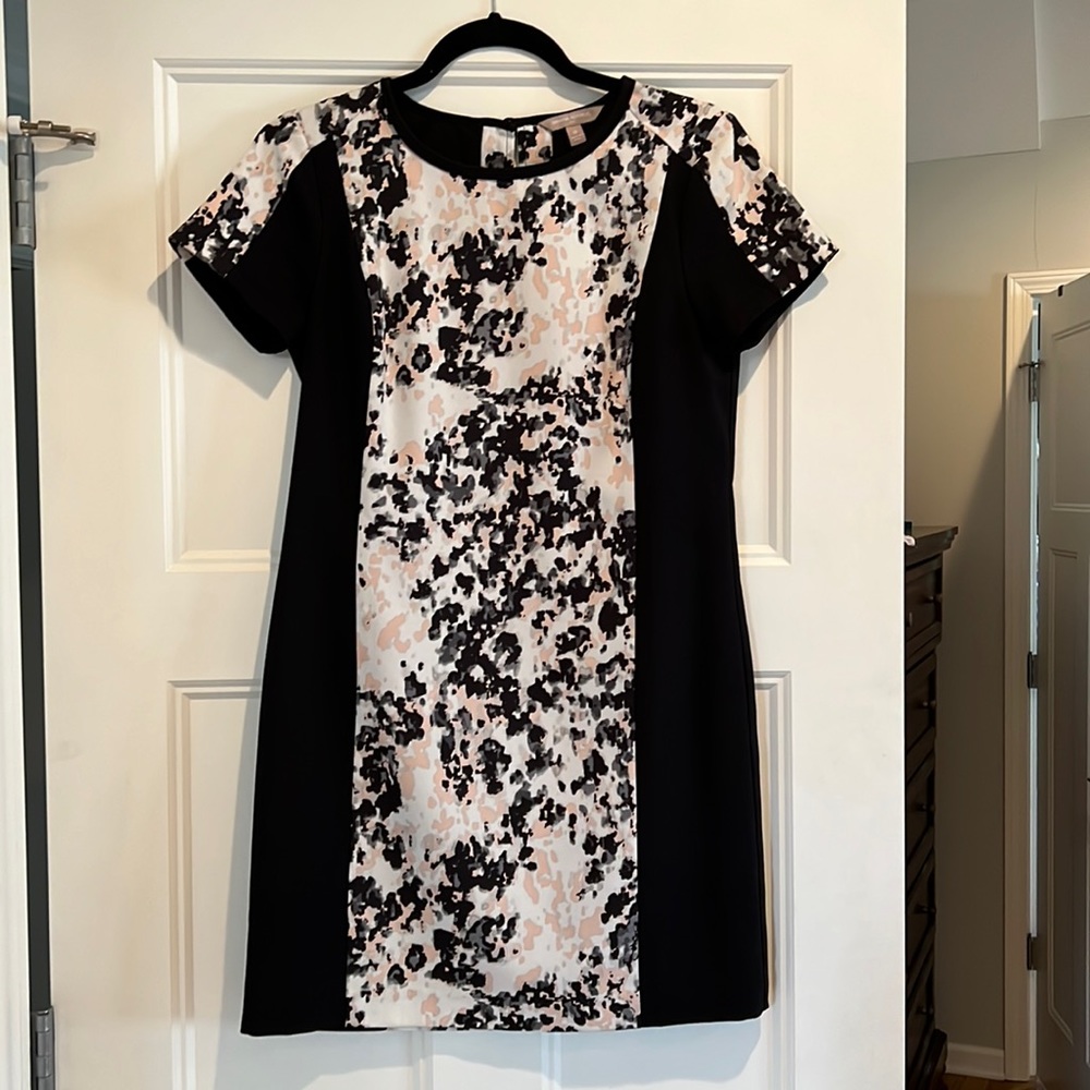 Banana Republic patterned shift dress